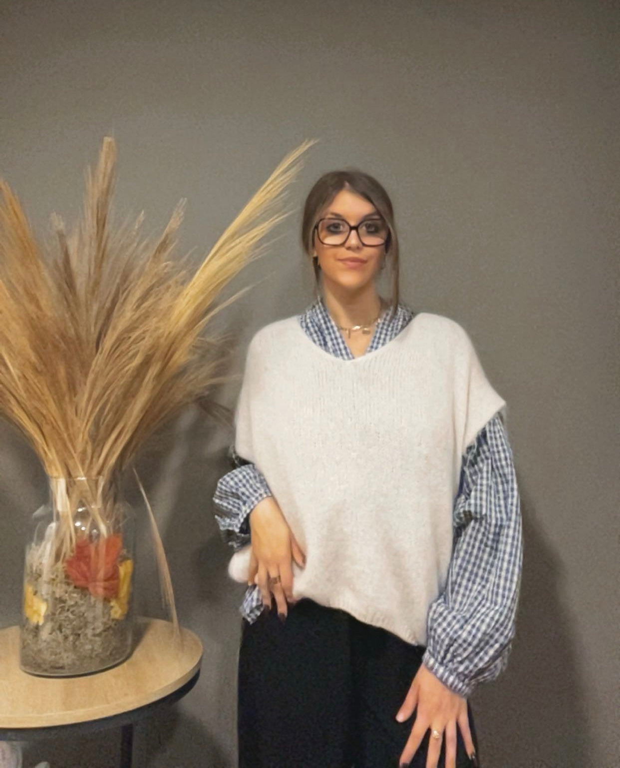 Pull sans manche