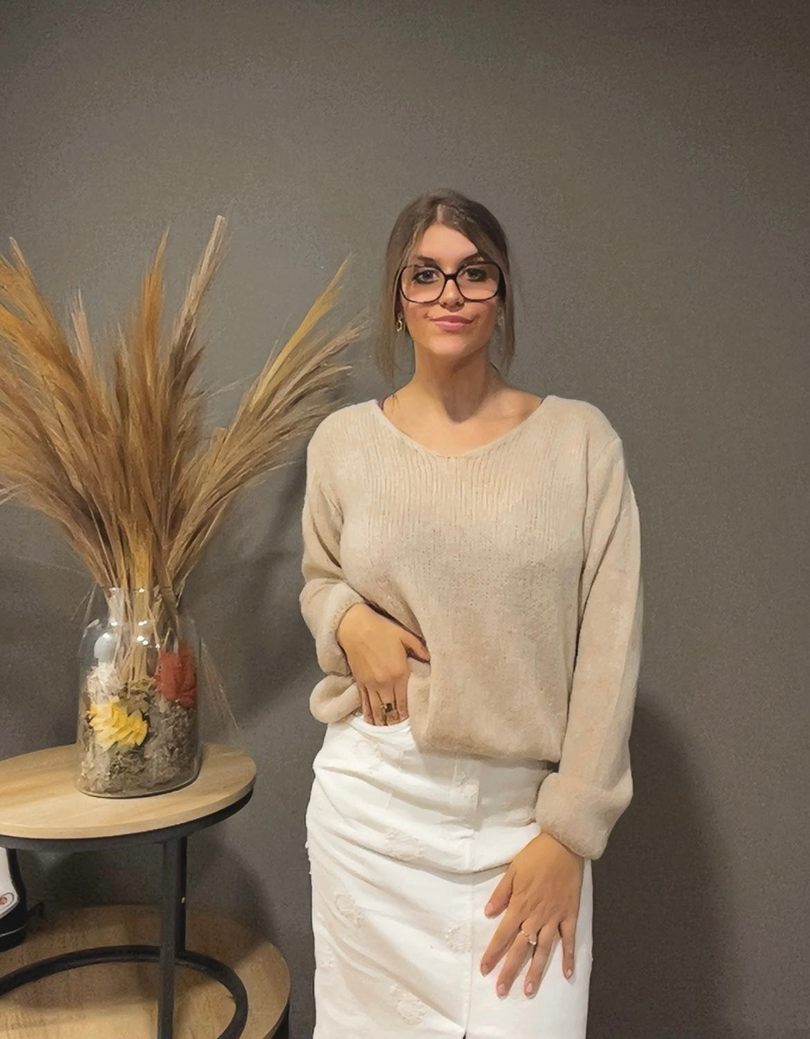 Pull alpaga (existe en plusieurs coloris)