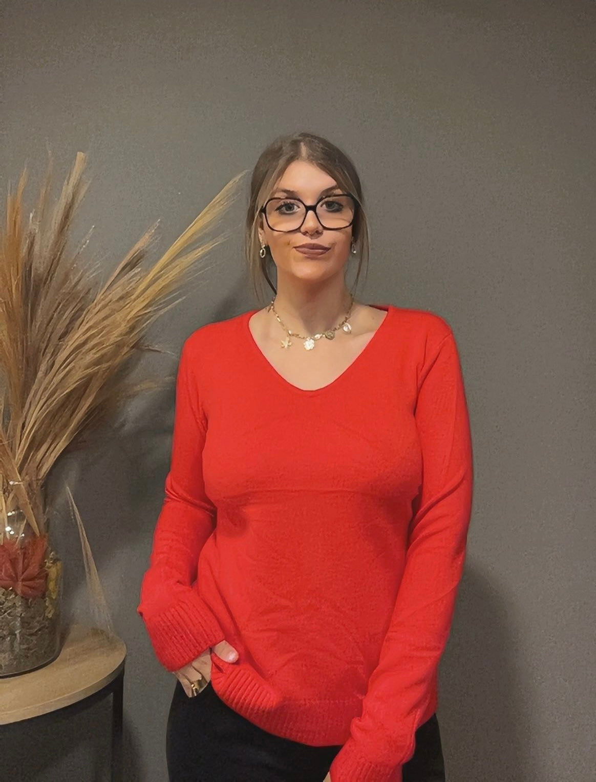Pull coupe cintrée – Maille Épaisse (existe en plusieurs couleurs)