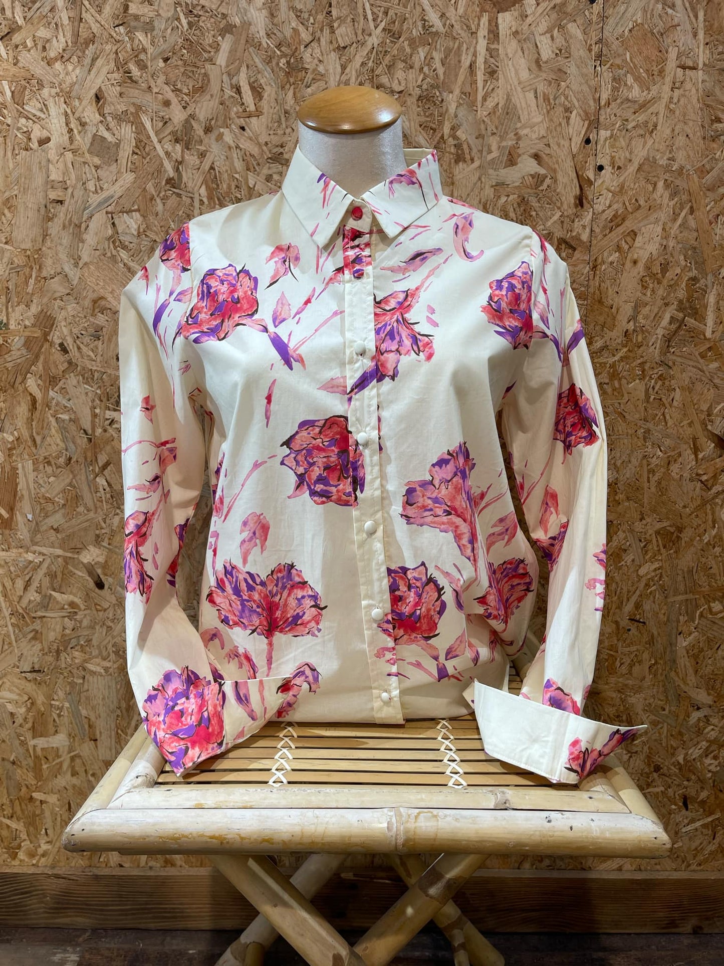 Chemisier à Imprimé Floral