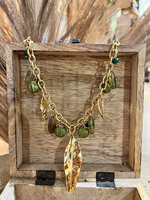Collier charms fantaisie