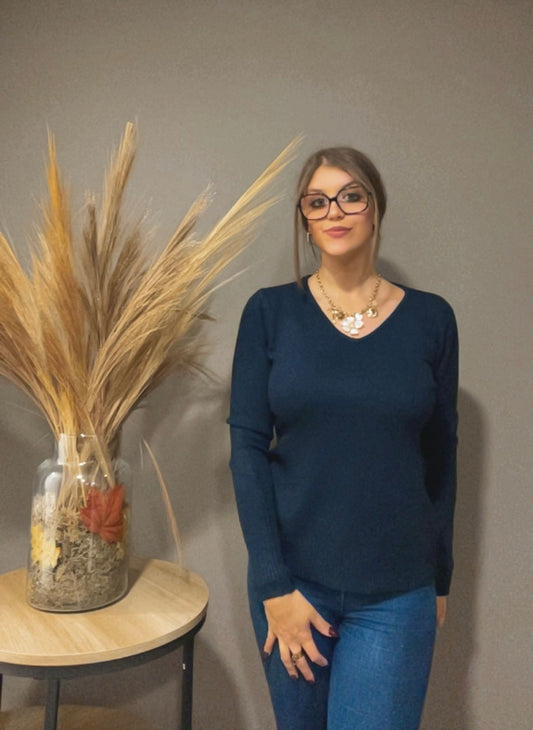 Pull coupe cintrée – Maille Épaisse (existe en 2 couleurs)