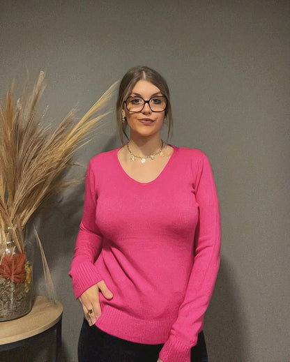 Pull coupe cintrée – Maille Épaisse (existe en plusieurs couleurs)